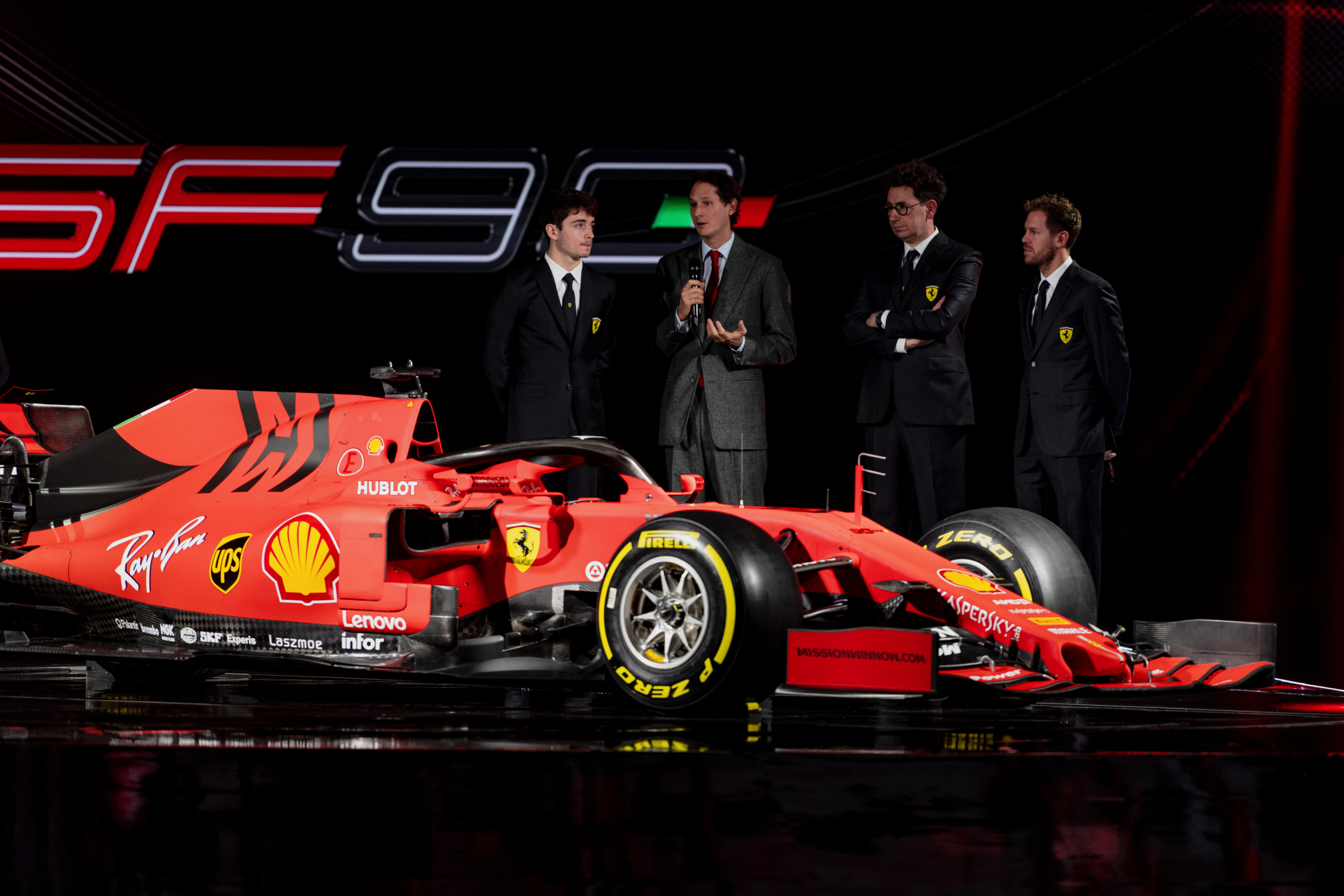 Formule 1. Ferrari présente la nouvelle F1 de Charles Leclerc et Sebastian  Vettel