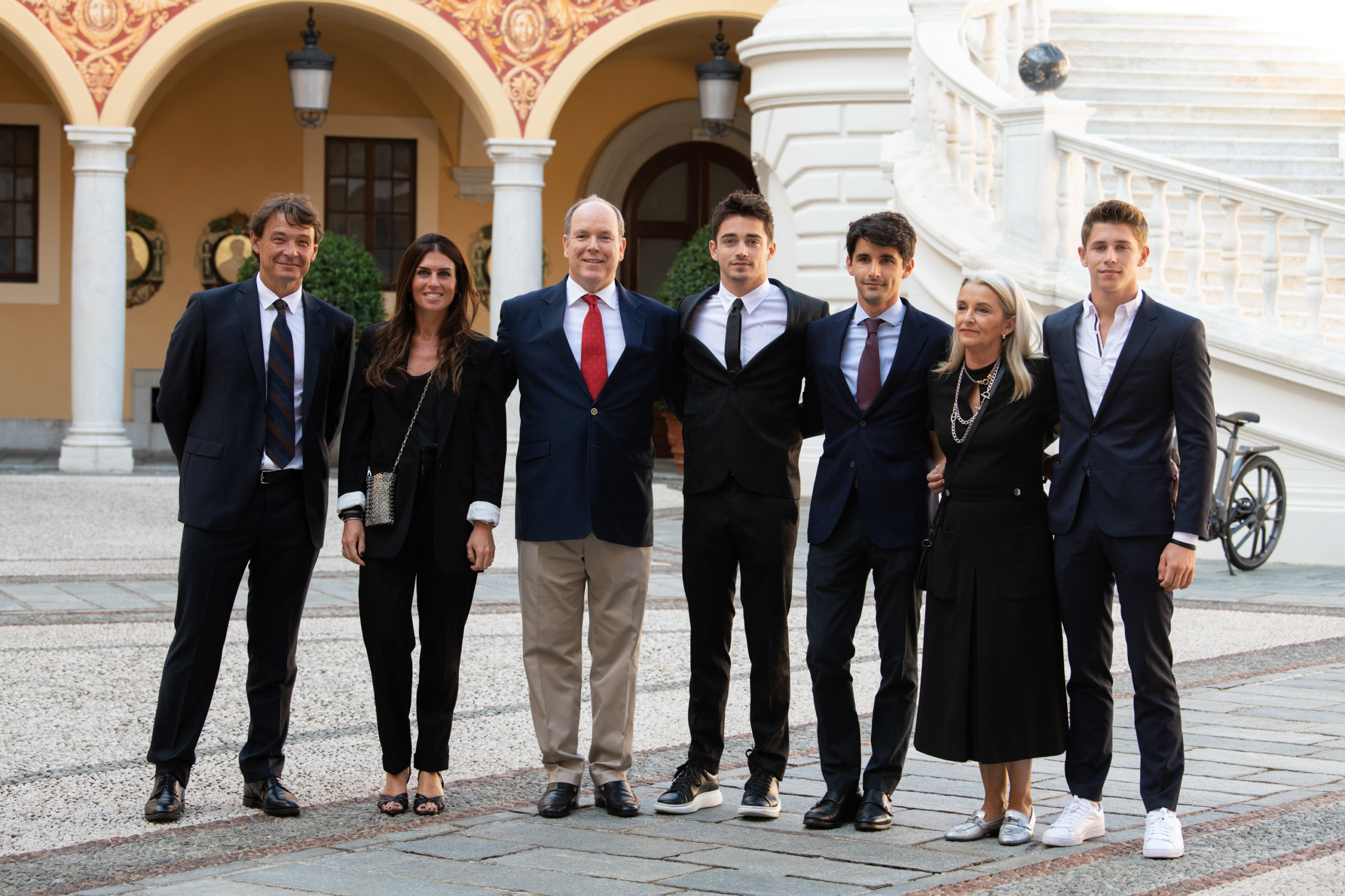 Charles Leclerc invit par le Prince au Palais