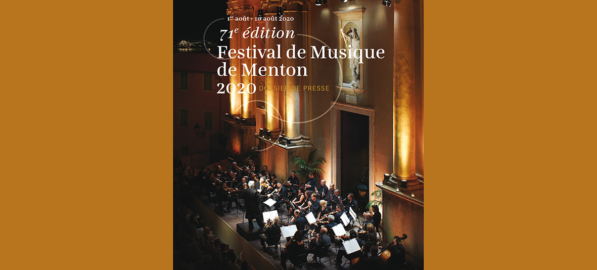 The Menton music festival is organized with the public