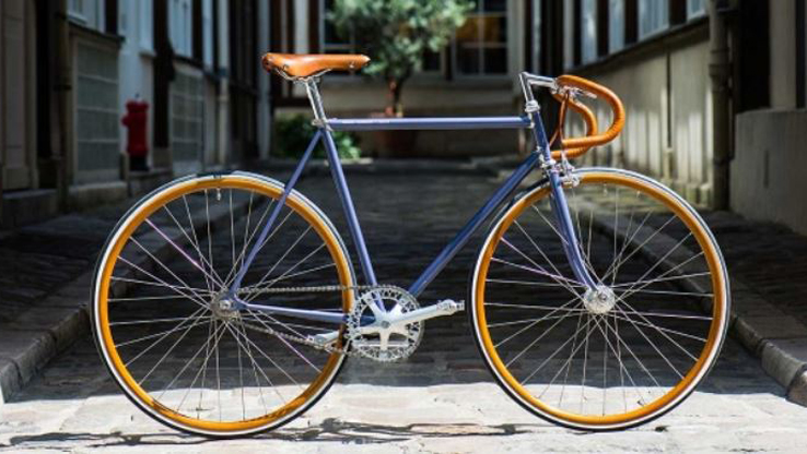 Exhibition: luxury bicycles by Maison Tamboite wheel into Monaco